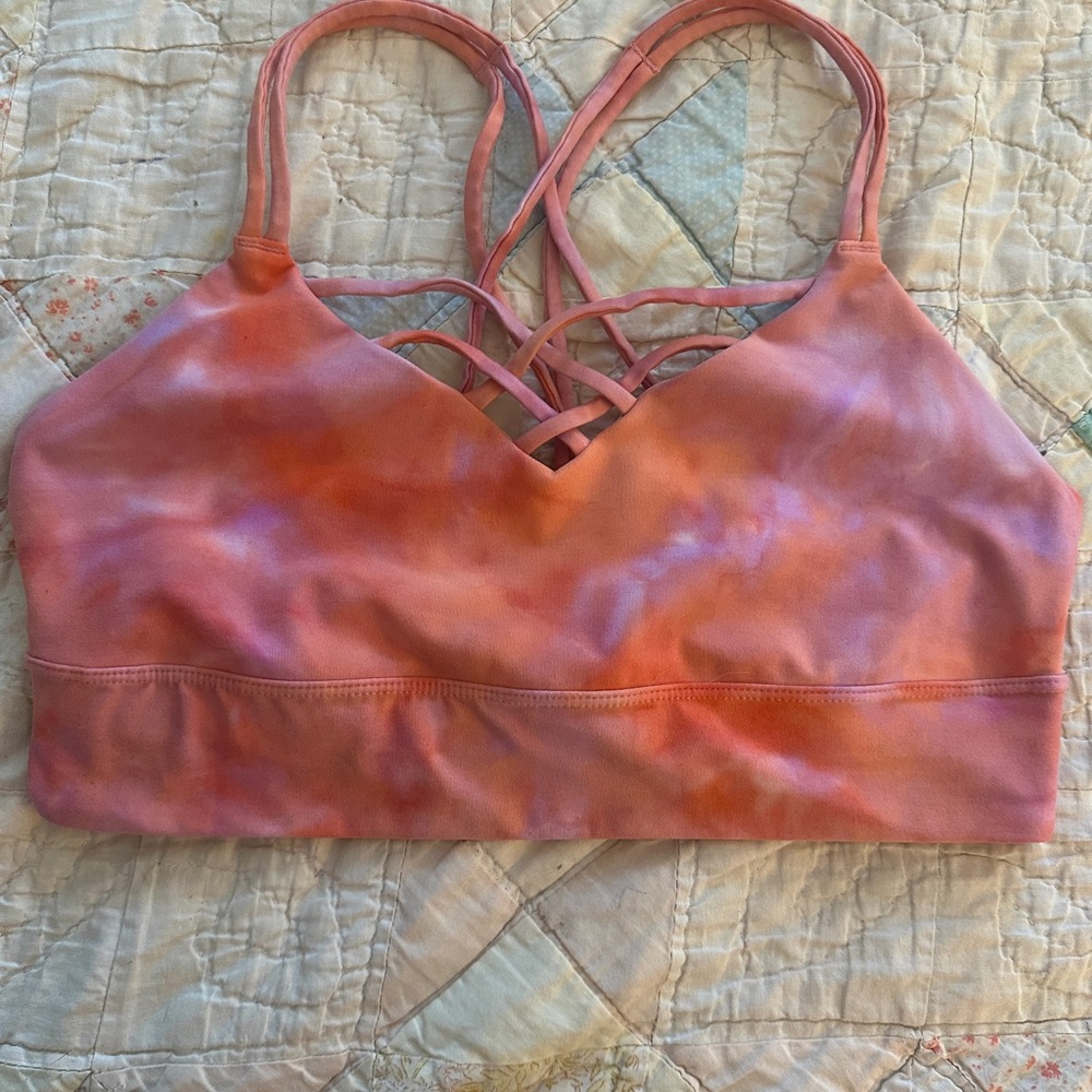 JOY LAB tie dye sports bra
